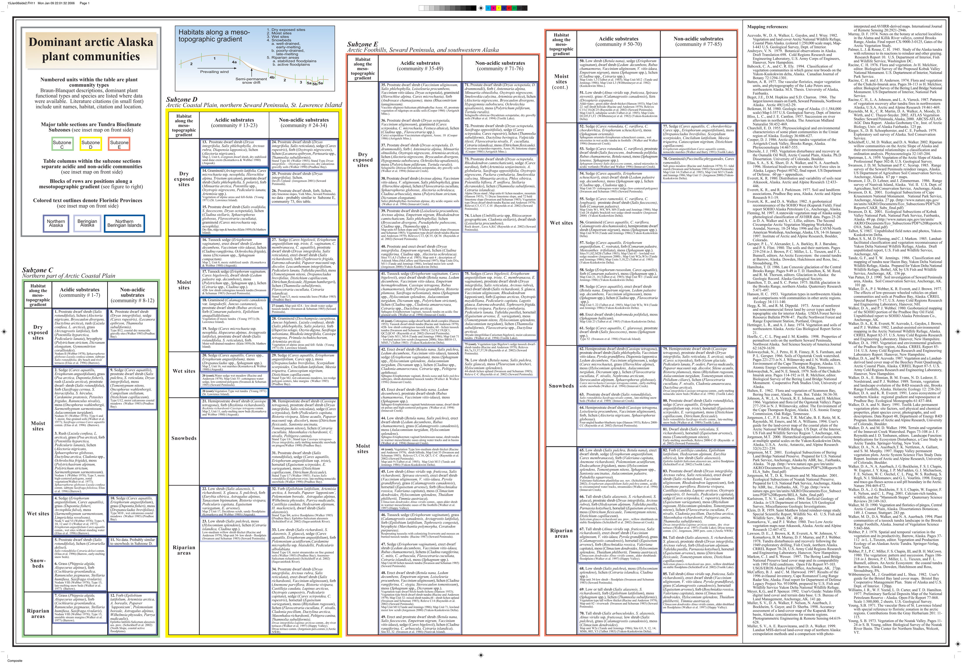 Back of published map