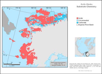 Alaska Arctic Substrate Chemistry