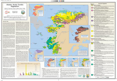 Alaska Arctic Tundra Vegetation Map