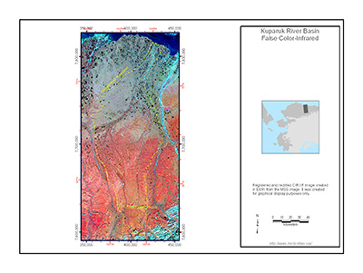 Kuparuk River Basin LANDSAT