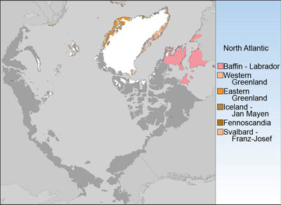 Circumpolar Arctic Floristic Provinces - North Atlantic Group