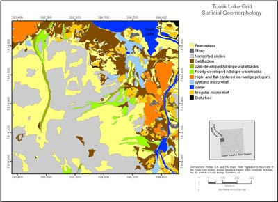 Toolik Lake Grid Surficial Geomorphology