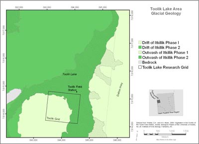 Toolik Lake Area Glacial Geology