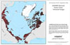 Circumpolar Arctic AVHRR False-color Infrared Base Map